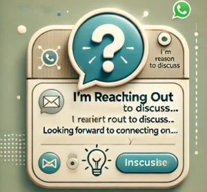 WhatsApp introduction steps